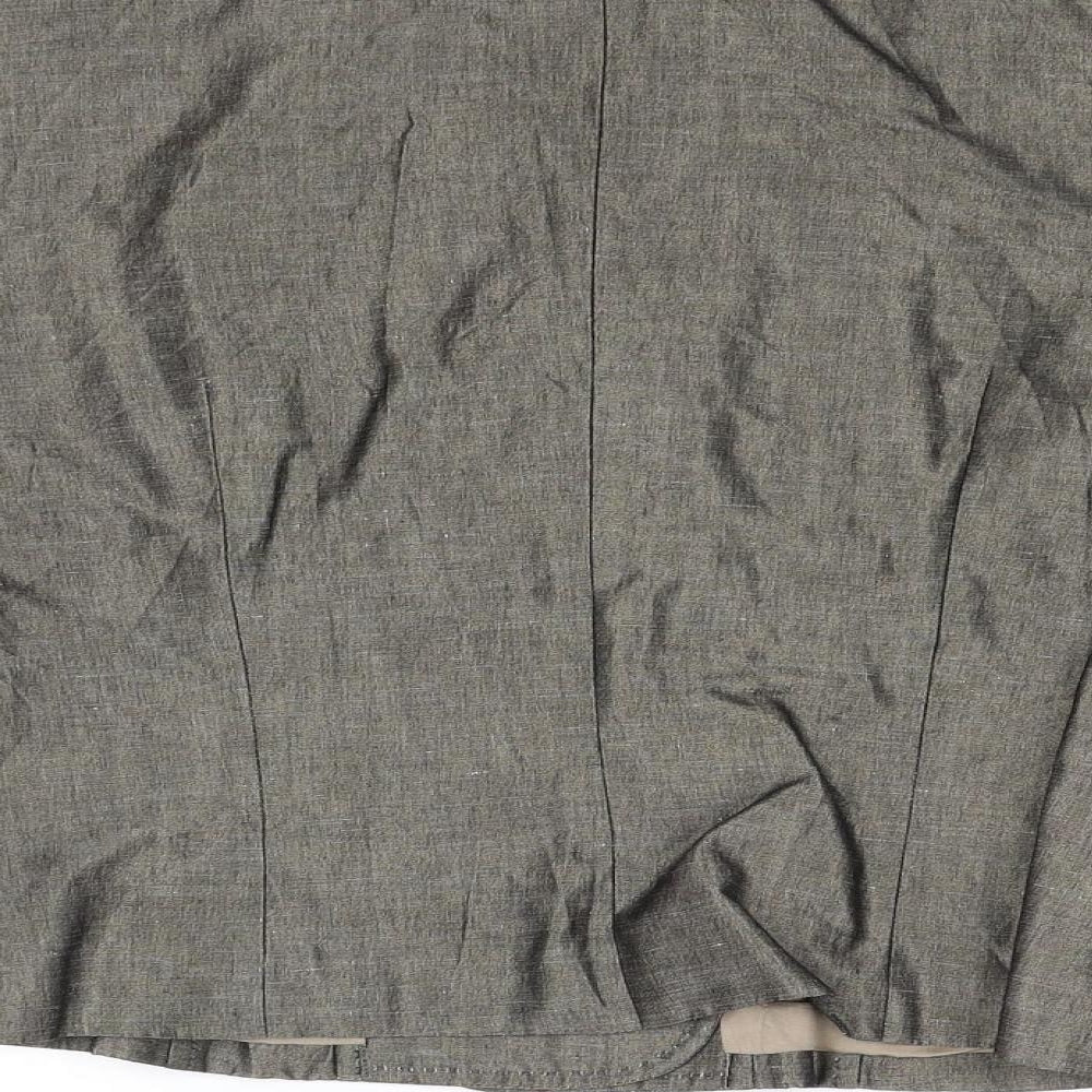 Tahari Womens Gold Jacket Size 4