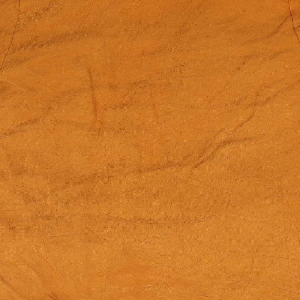 Primark Womens Orange Jacket Coat Size 6
