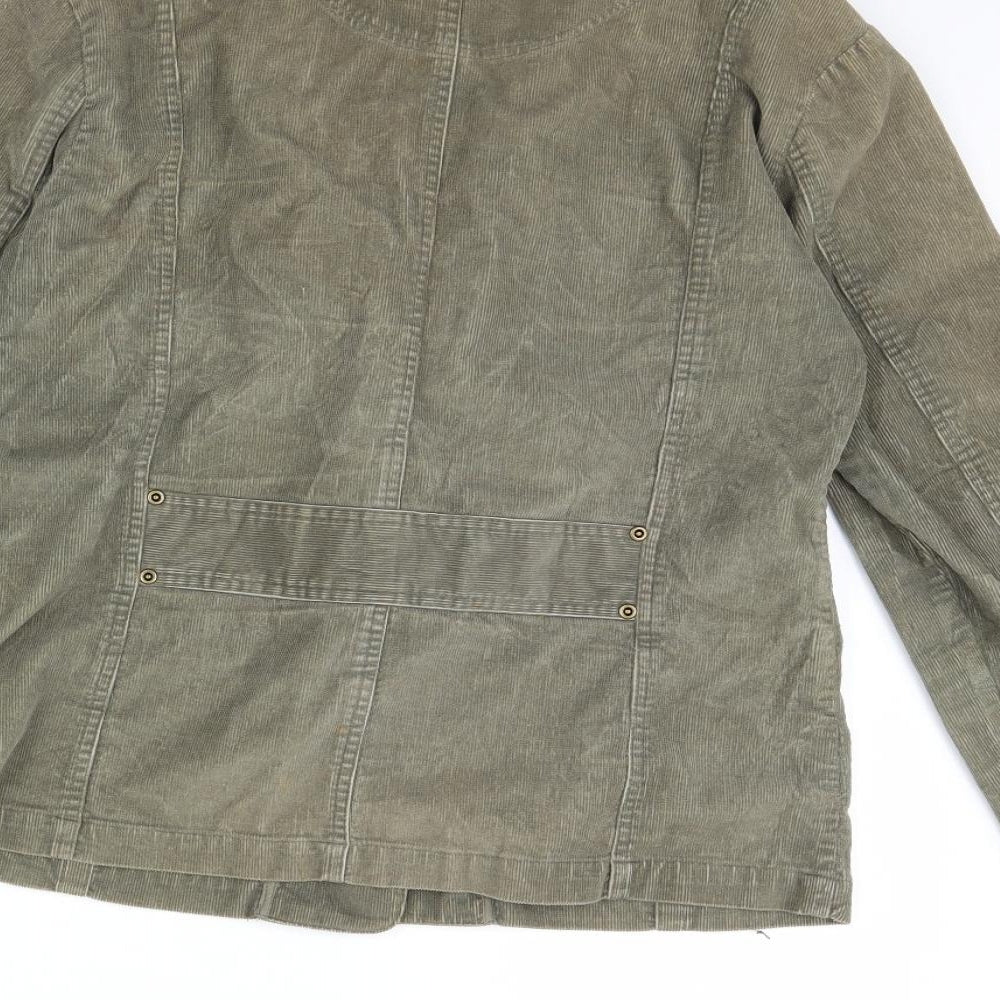 New Look Womens Green Jacket Size 14