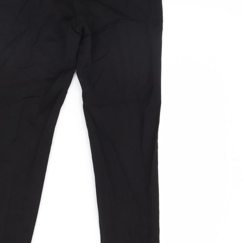 F&F Womens Black Dress Pants Trousers Size 32 in L30 in