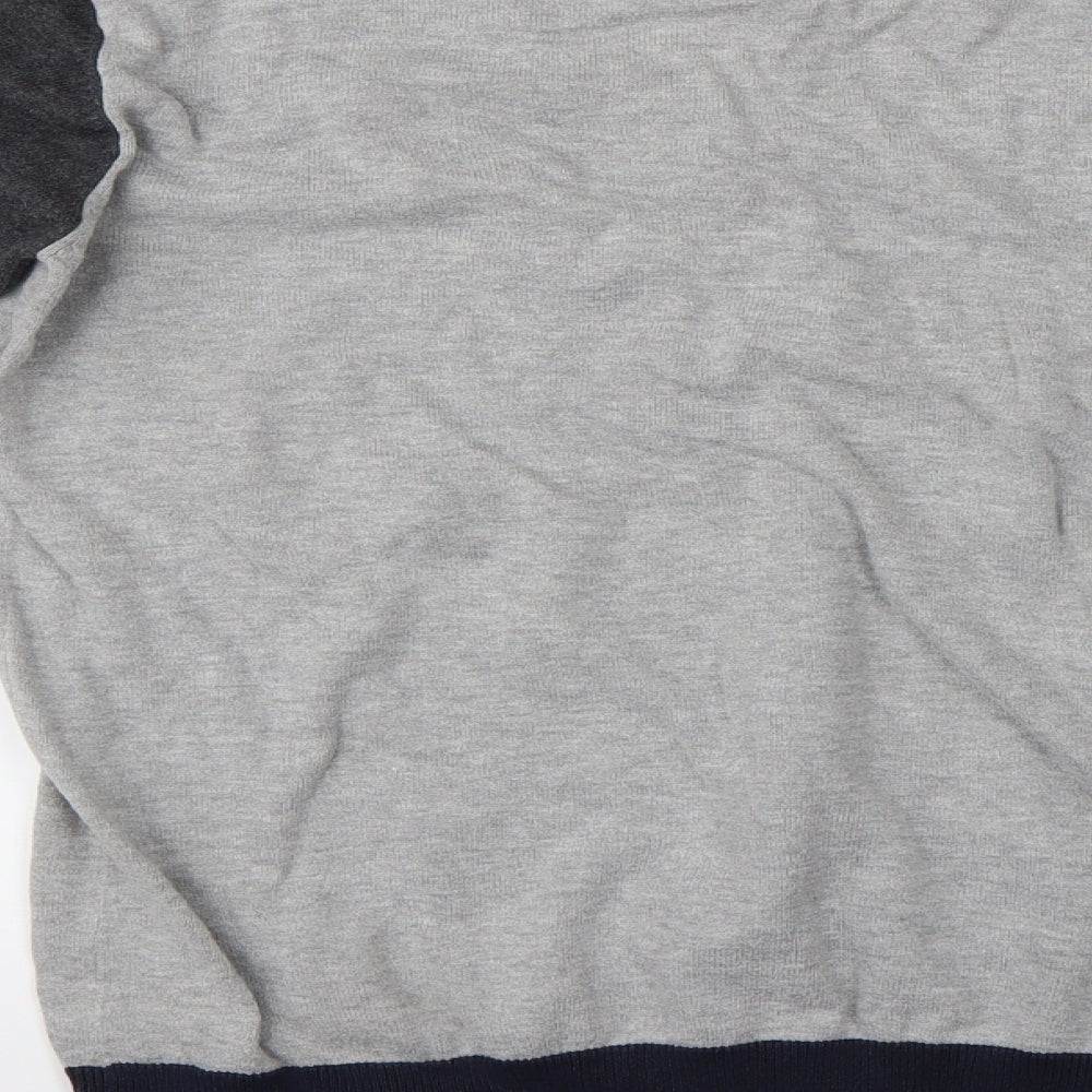 America Today Mens Grey Pullover Jumper Size M