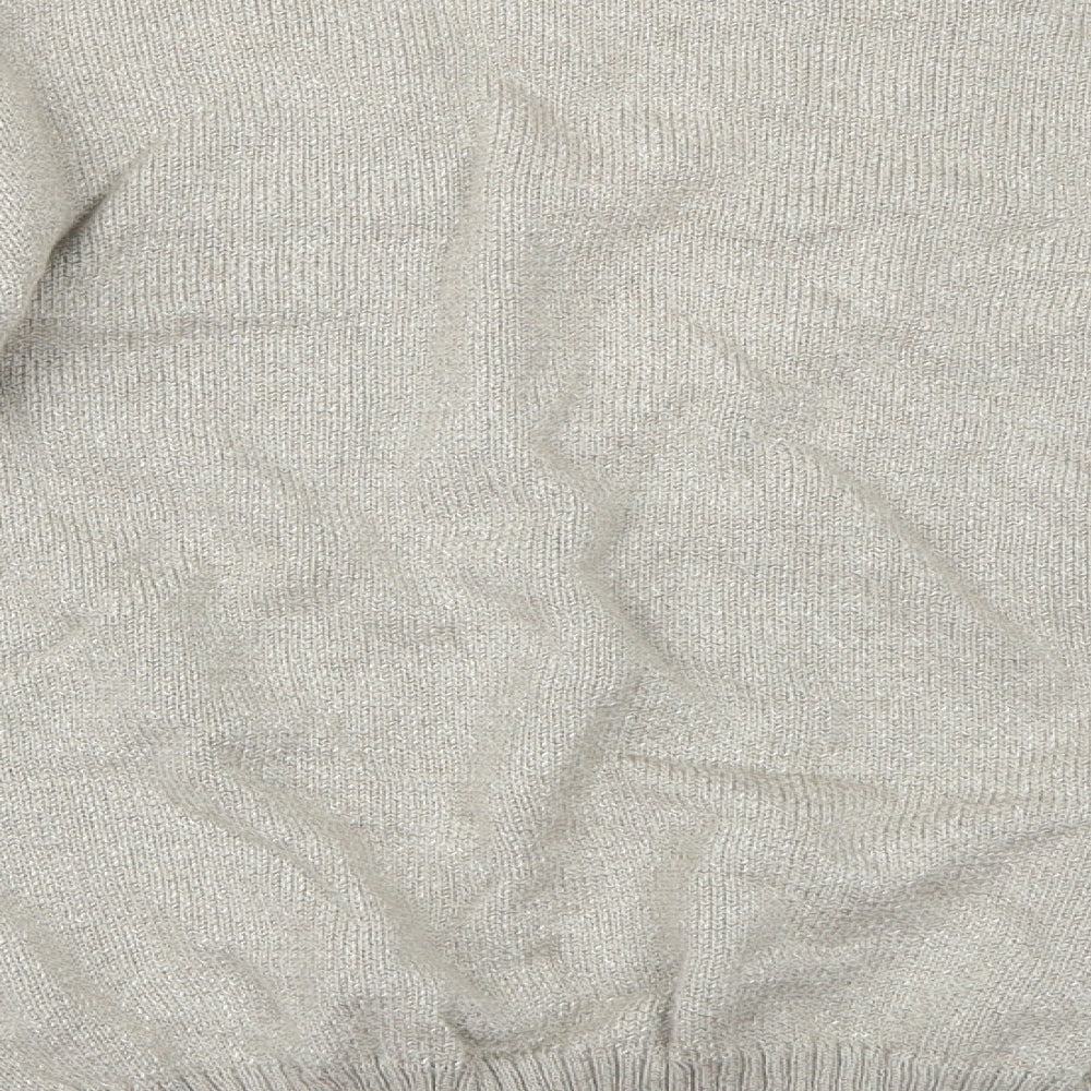 Preworn Womens Beige Pullover Jumper Size 18