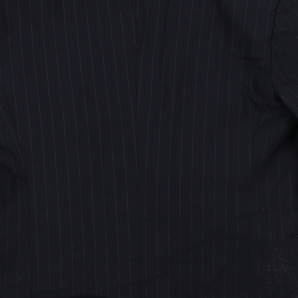 St Micahel Mens Black Jacket Blazer Size 42