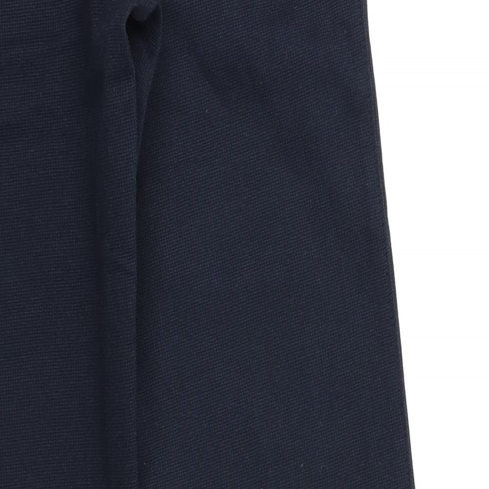 Gravity Womens Blue Trousers Size 30 L30 in