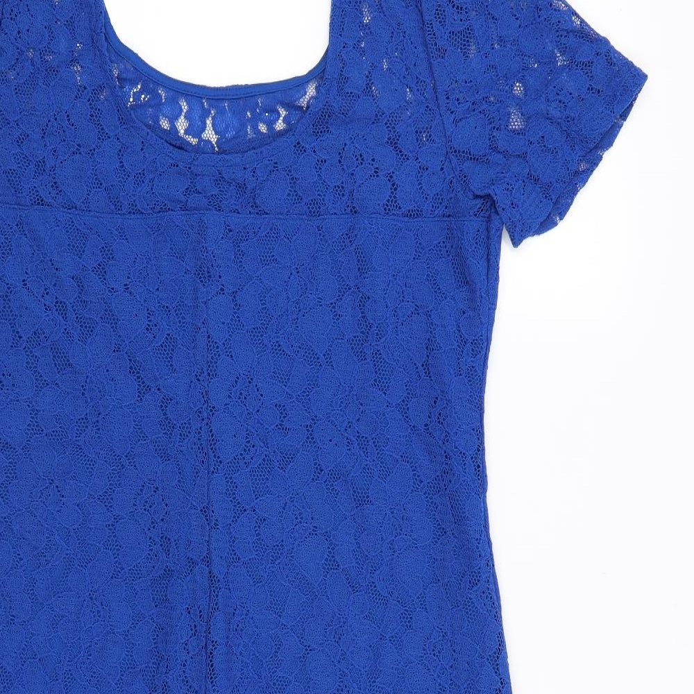 Body Flirt Womens Blue Mermaid Size L