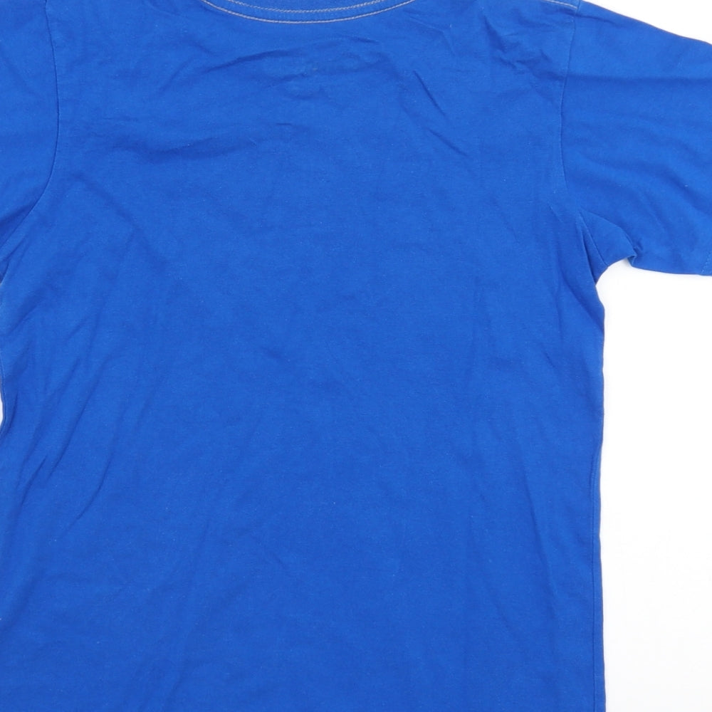 Bangkok Mens Blue T-Shirt Size S