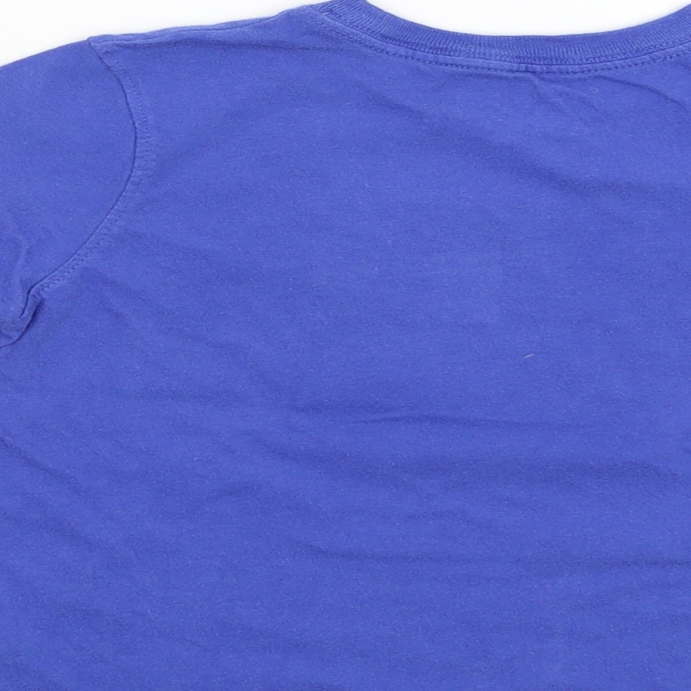 Jumping Beans Boys Blue Basic T-Shirt Size 4 Years
