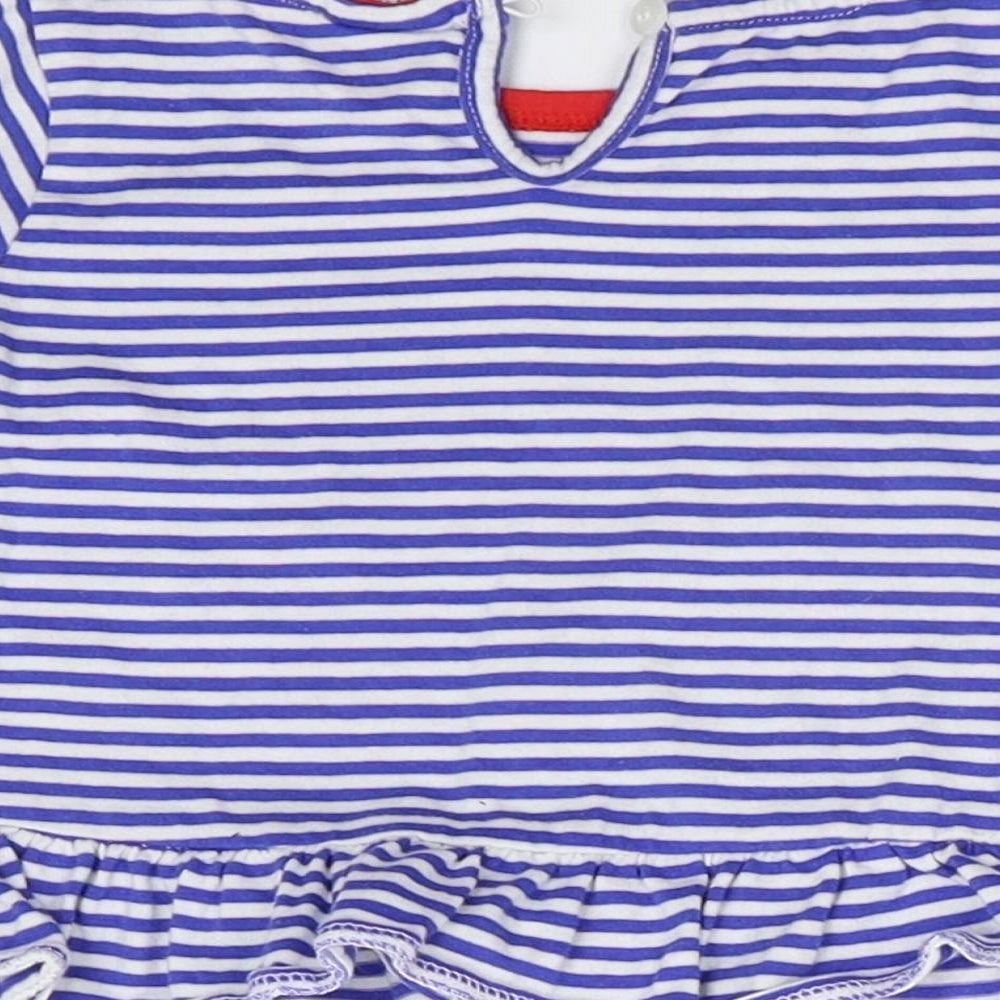 Mini Club Baby Multicoloured Striped Basic T-Shirt Size 9-12 Months