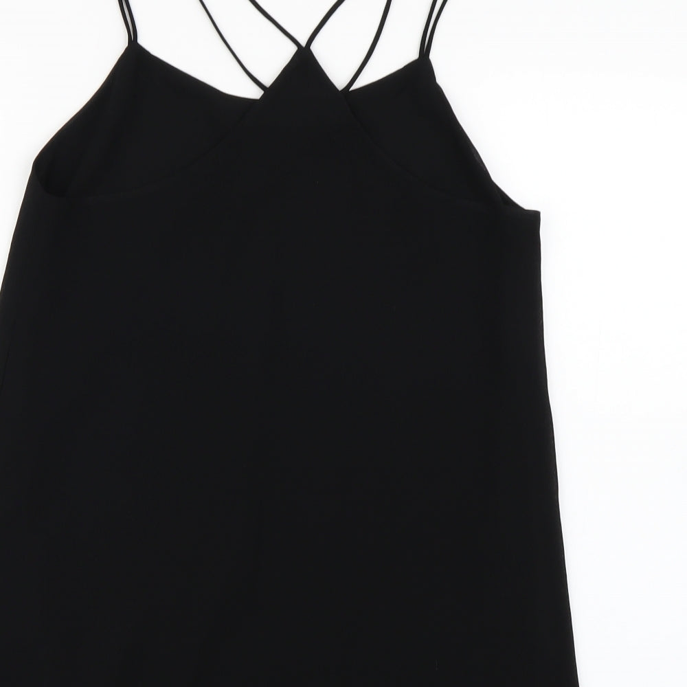 Quiz Womens Black Basic Blouse Size 10