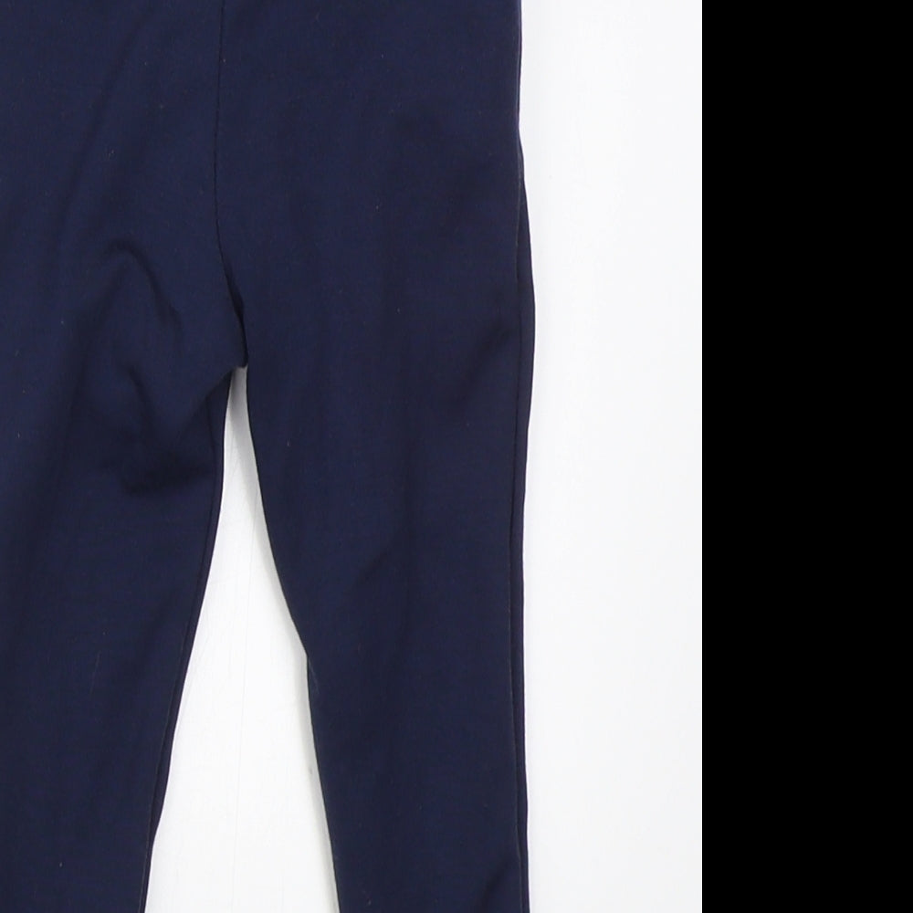 St Bernar Girls Blue Leggings Size 9-12 Months