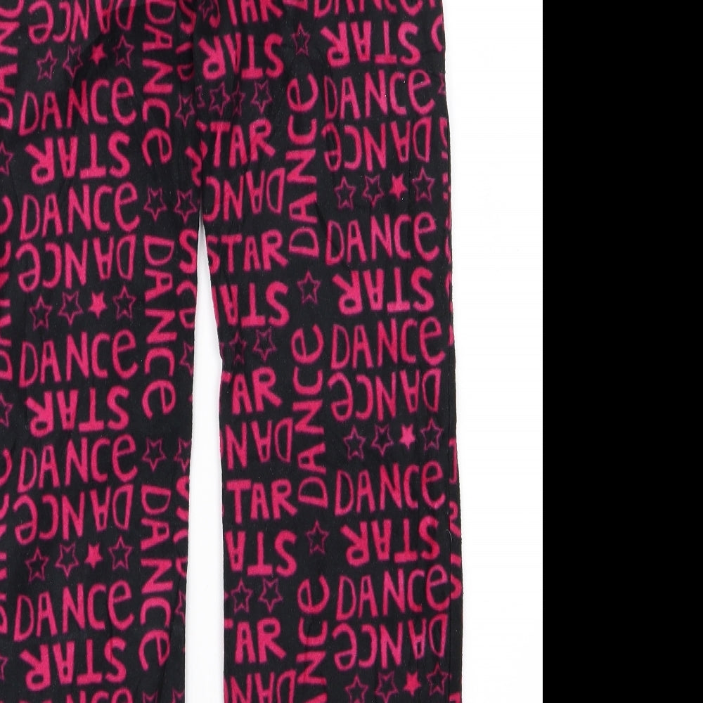 Preworn Womens Black Rayon Lounge Pants Size S