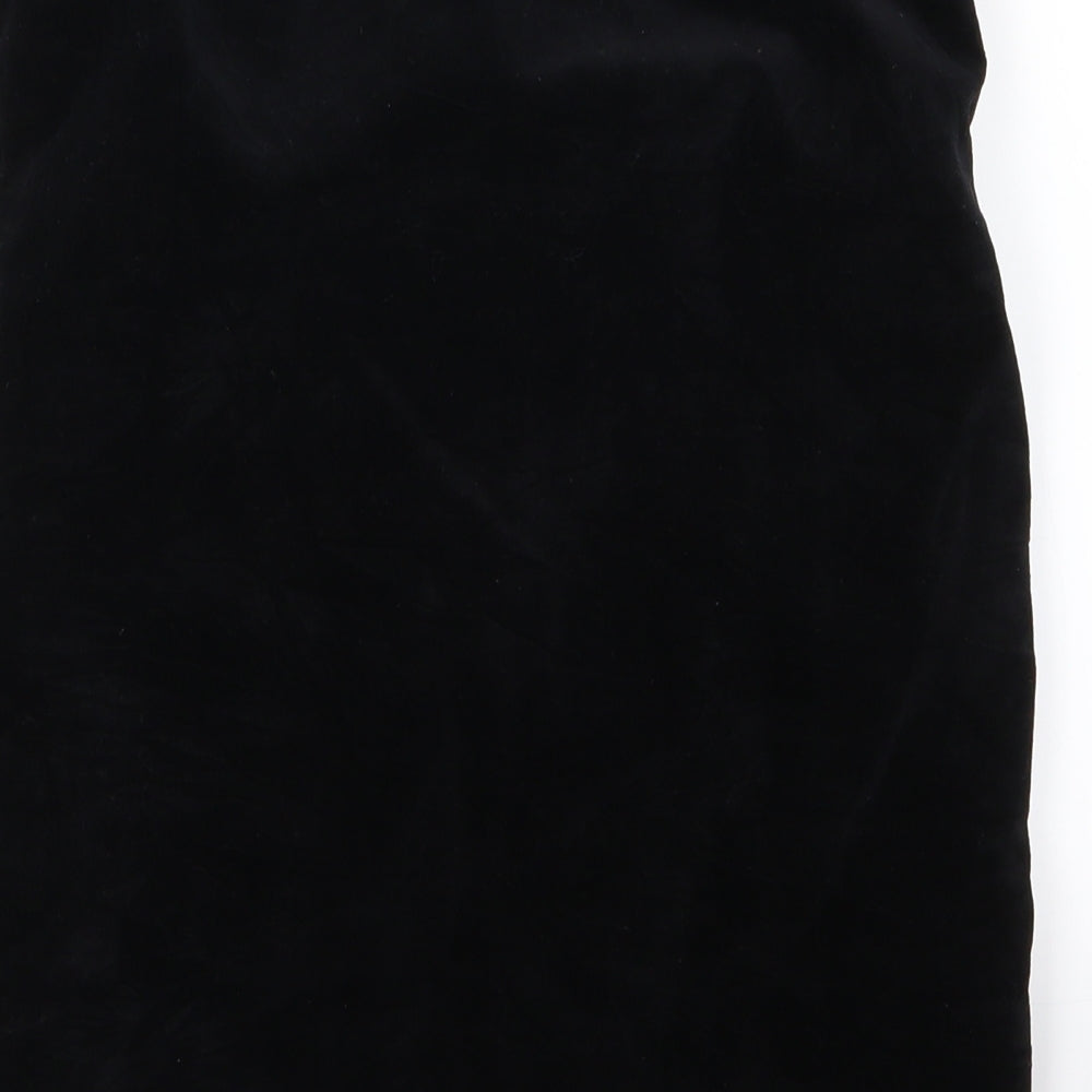 coral reef Womens Black Gilet Jacket Size 12