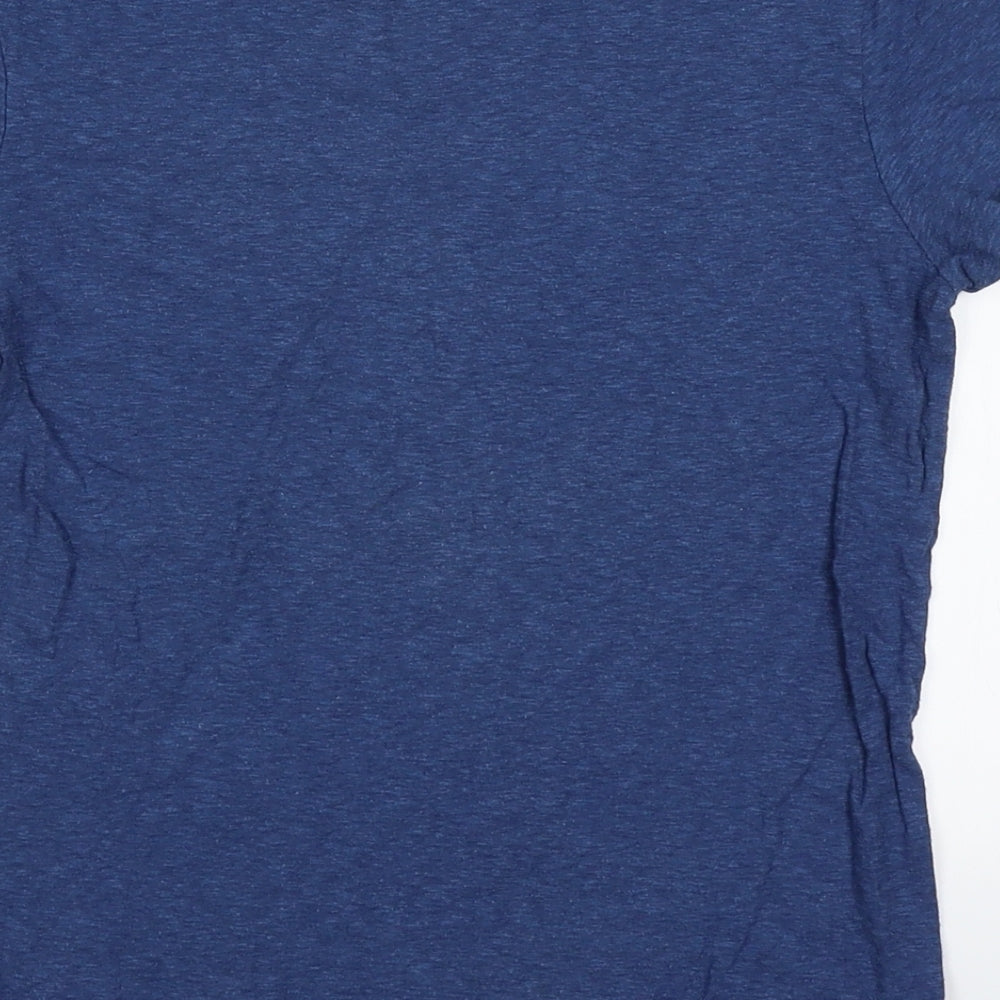 Next Boys Blue Basic T-Shirt Size 7 Years