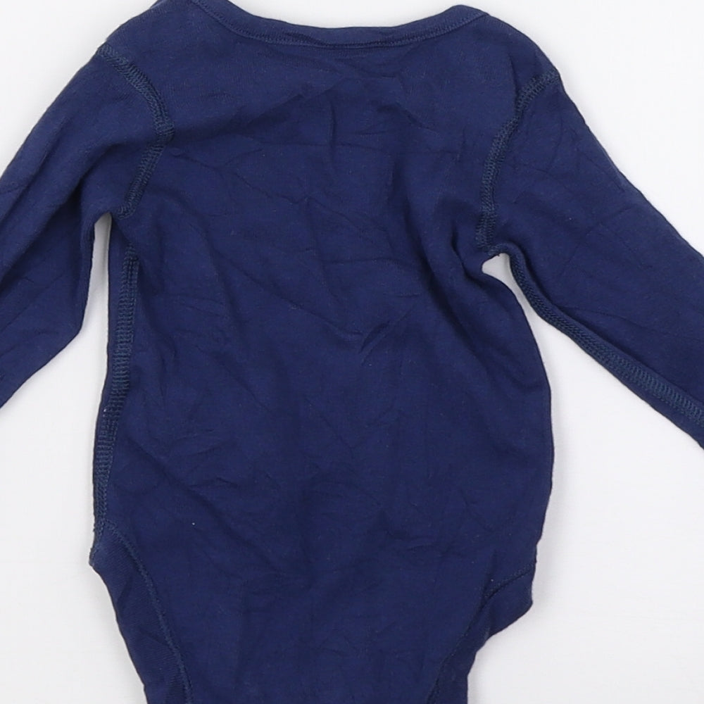 Marks & Spencer Baby Blue Babygrow One-Piece Size 0-3 Months