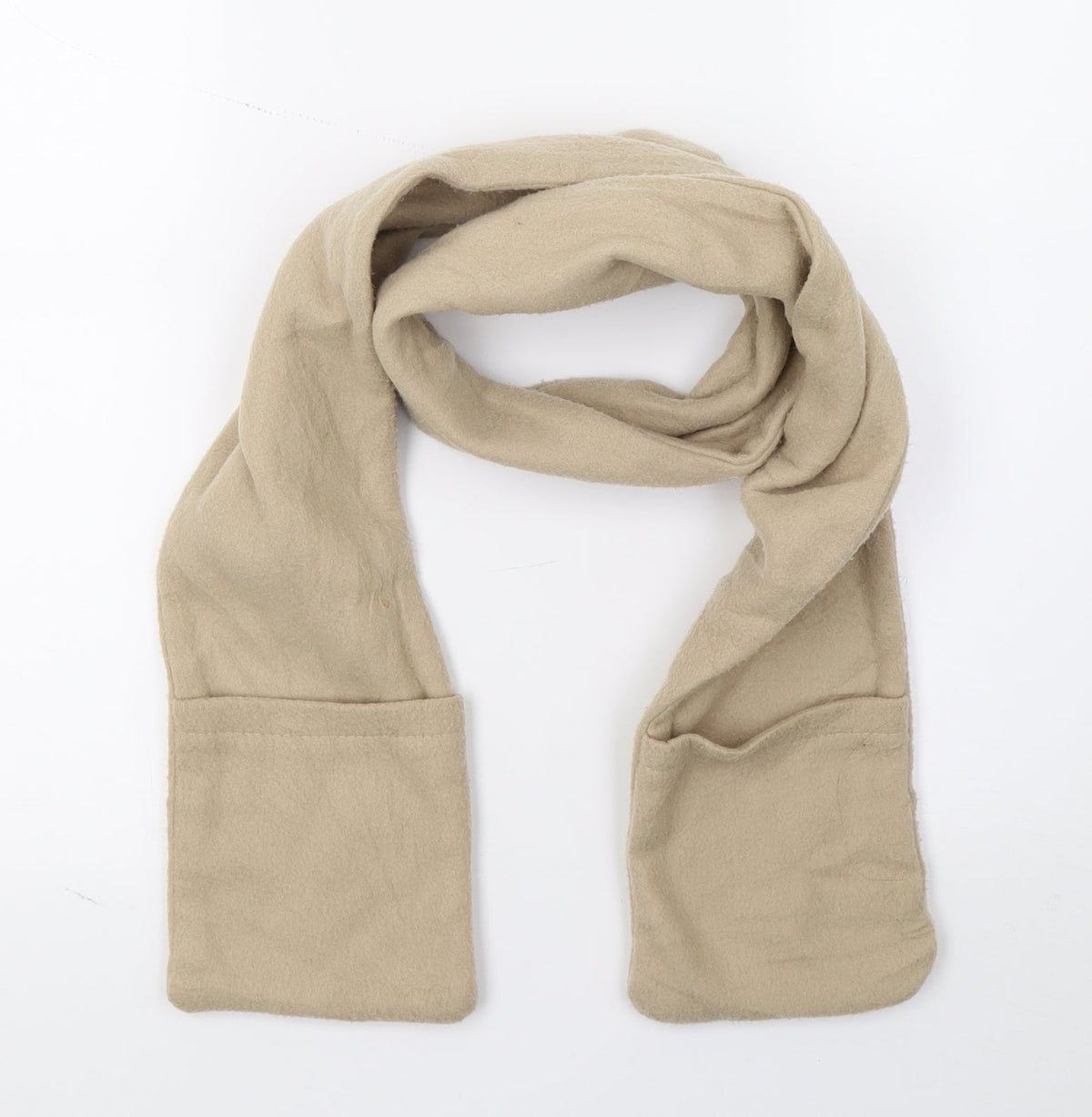 Preworn Girls Beige Scarf Scarves & Wraps One Size