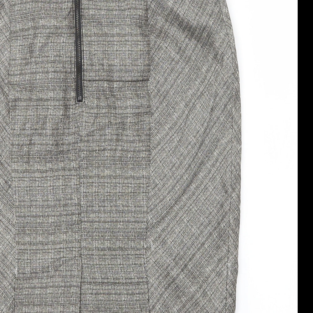 Marks & Spencer Womens Beige Straight & Pencil Skirt Size 8