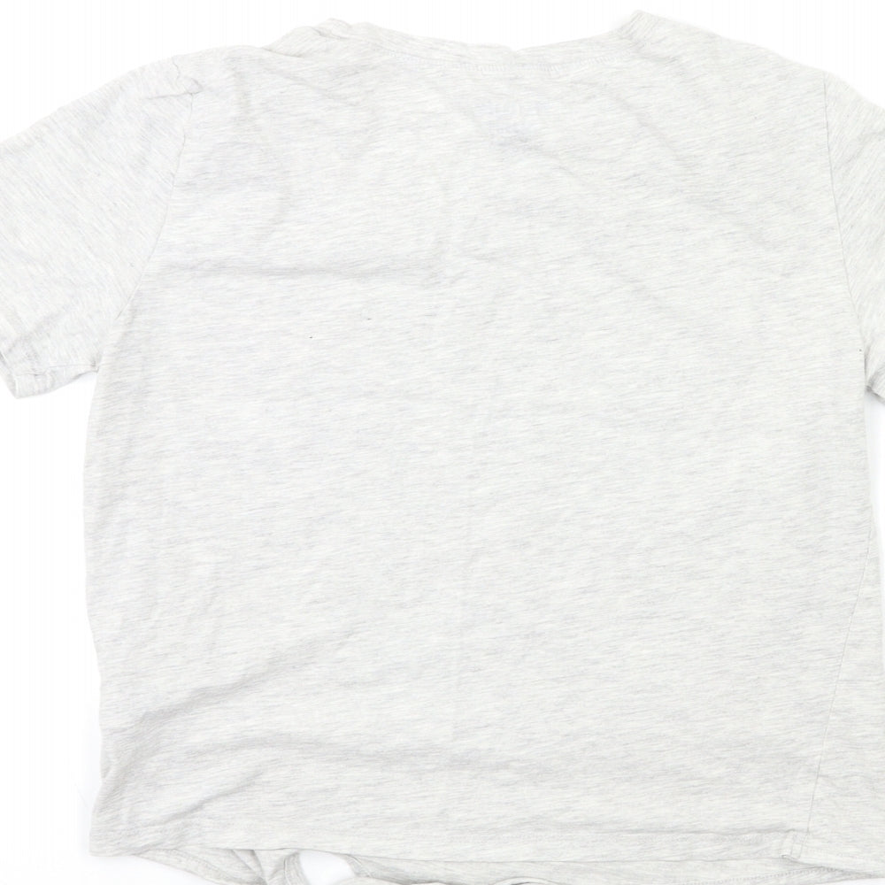 Debenhams Womens Grey Top Pyjama Top Size 12