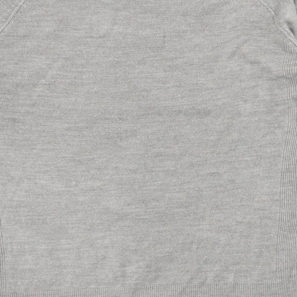 Primark Womens Grey Knit Pullover Jumper Size 12