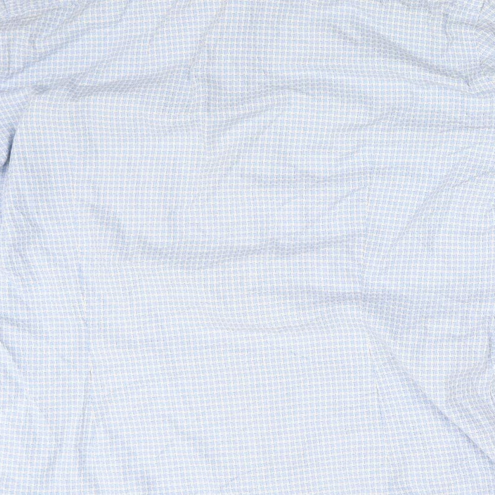 Caliban Mens Blue Button-Up One Size