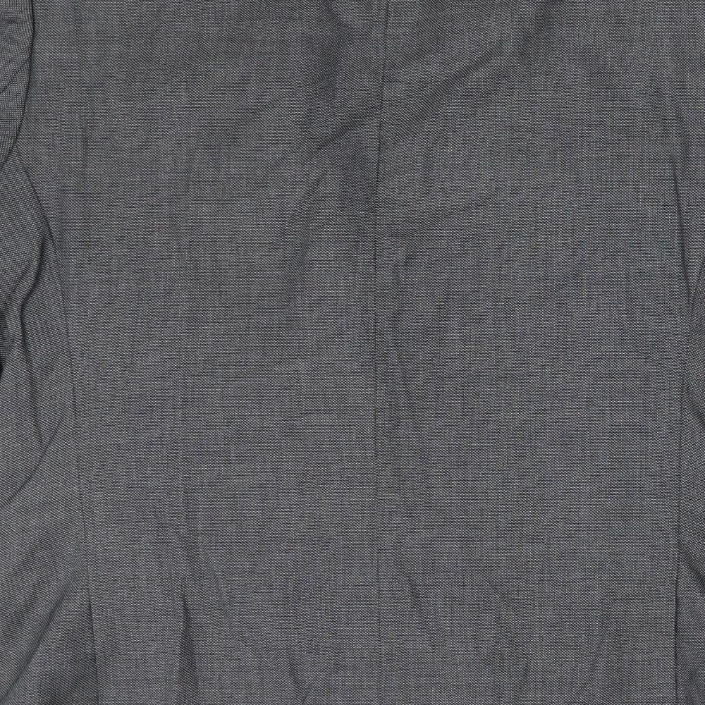 Preworn Mens Black Jacket Suit Jacket One Size