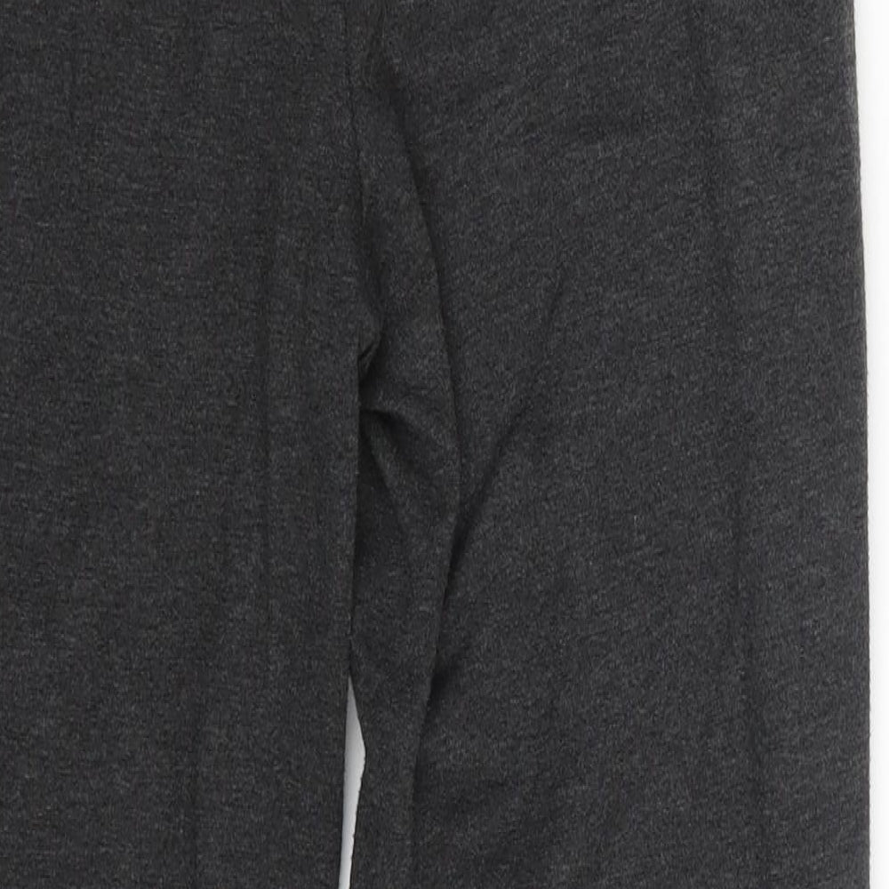 Marks & Spencer Womens Grey Trousers Size 14 L25 in