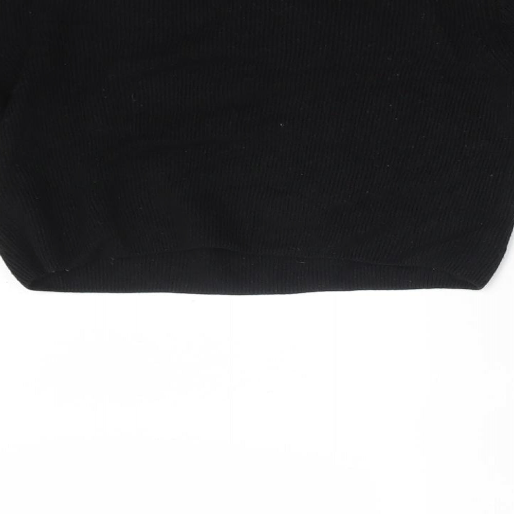 Topshop Womens Black Pullover Jumper Size 8