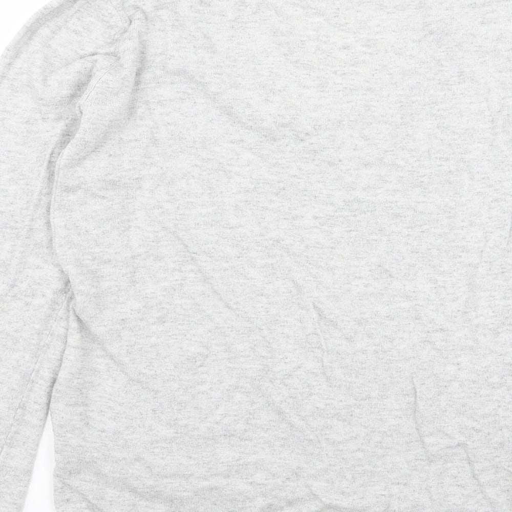 H&M Womens Grey Pullover Jumper Size XS