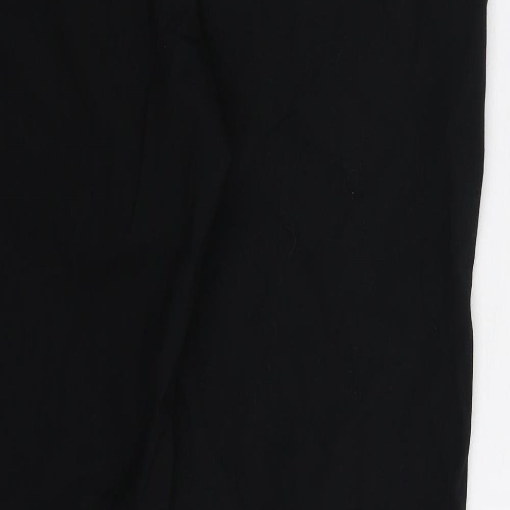 Marks and Spencer Womens Black Dress Pants Trousers Size 12 L31 in