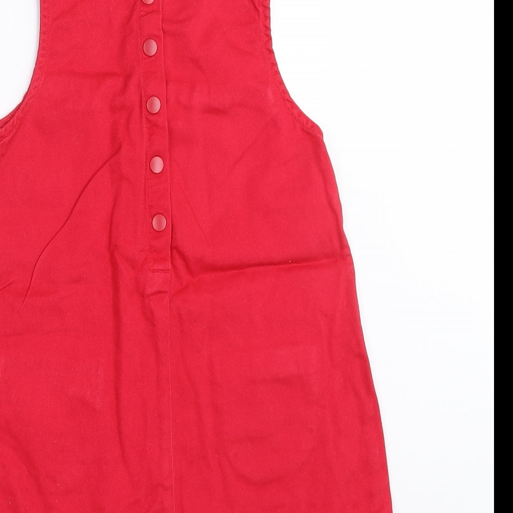 H&M Girls Red Shift Size 18-24 Months