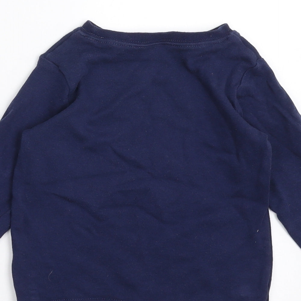 George Boys Blue Basic T-Shirt Size 2-3 Years - big adventure