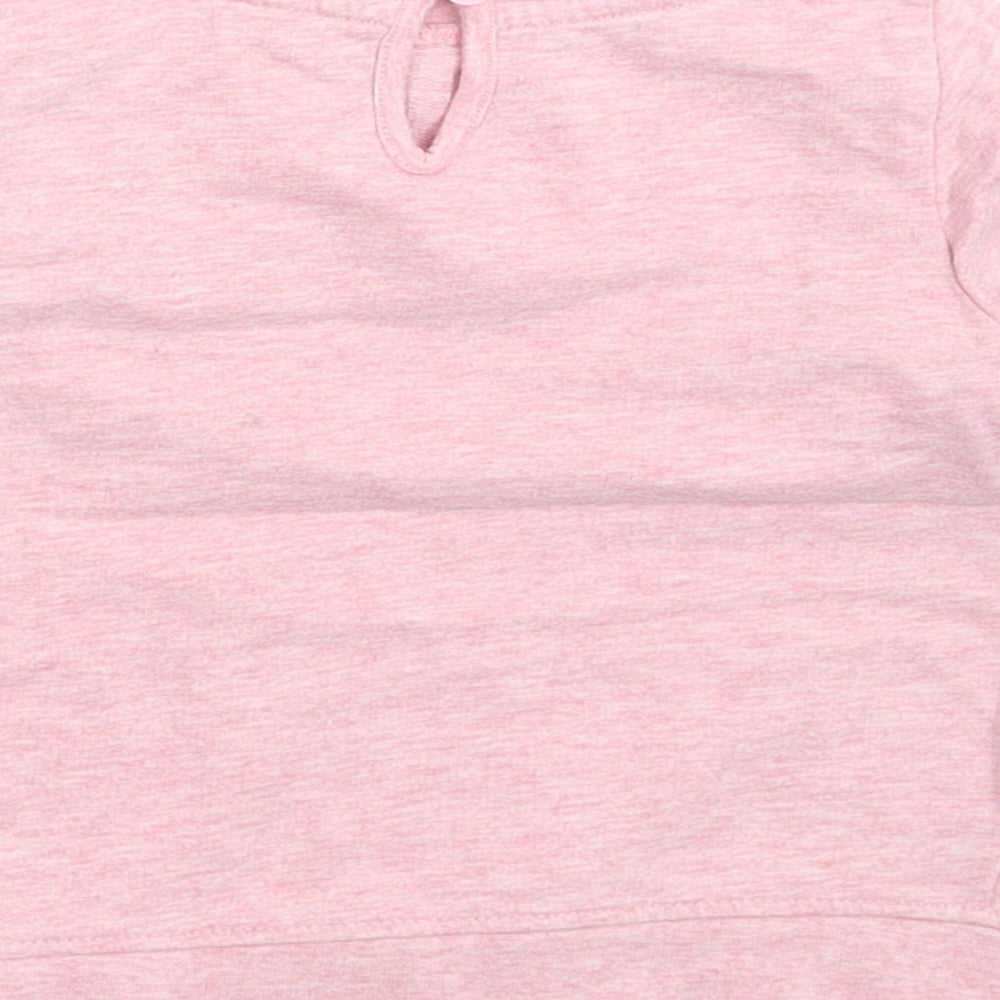 Mini Club Girls Purple Pullover Jumper Size 9-12 Months - Sweatshirt