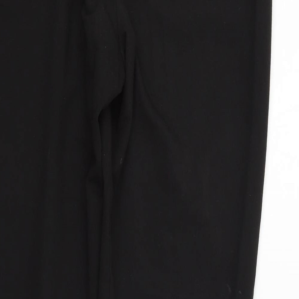 ASOS Womens Black Trousers Size 12 L27 in