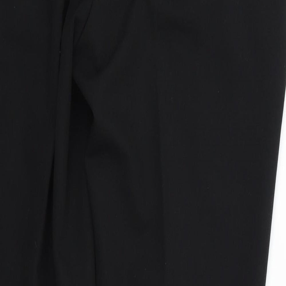 NEXT Womens Black Trousers Size 6 L26 in