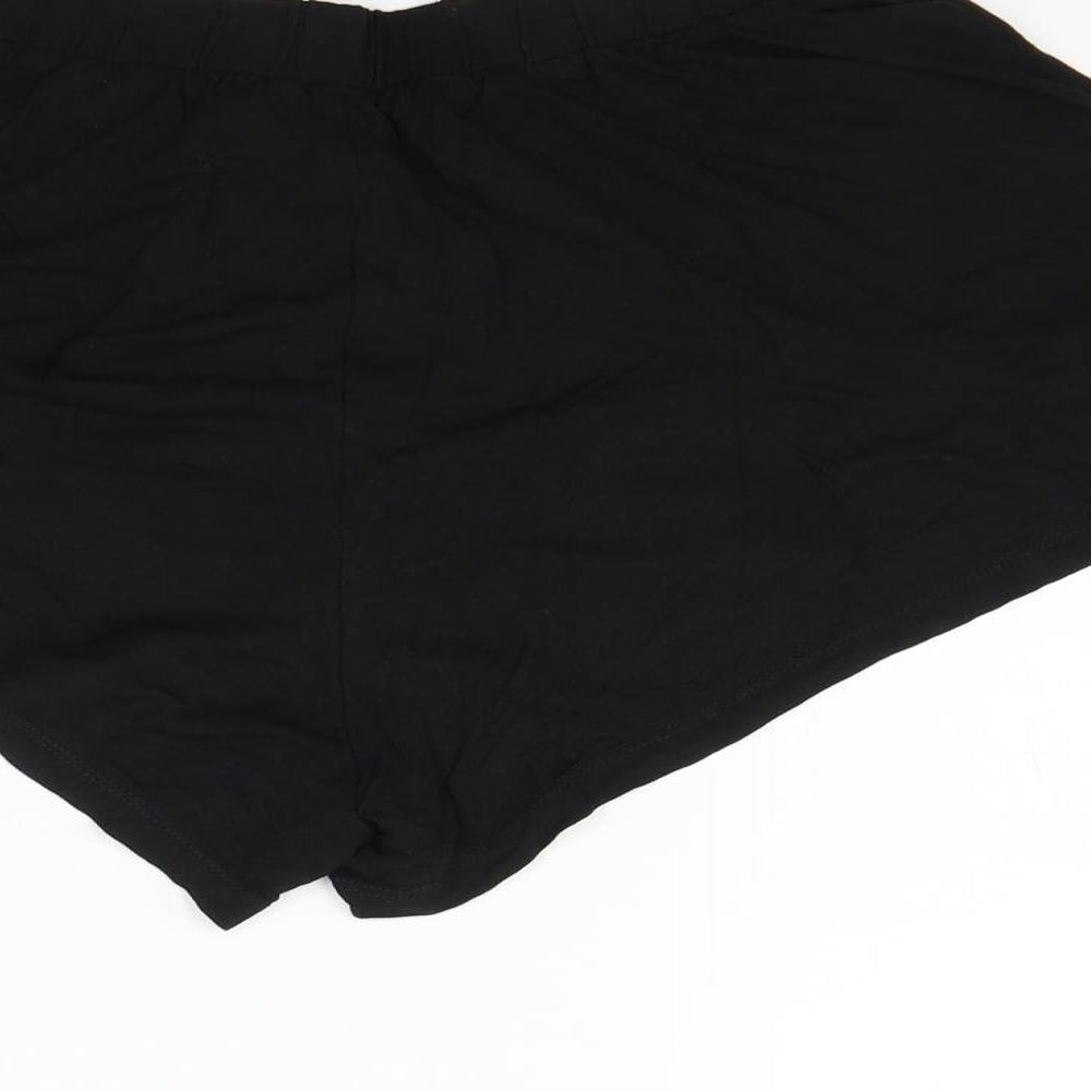 Divided Womens Black Sweat Shorts Size XS
