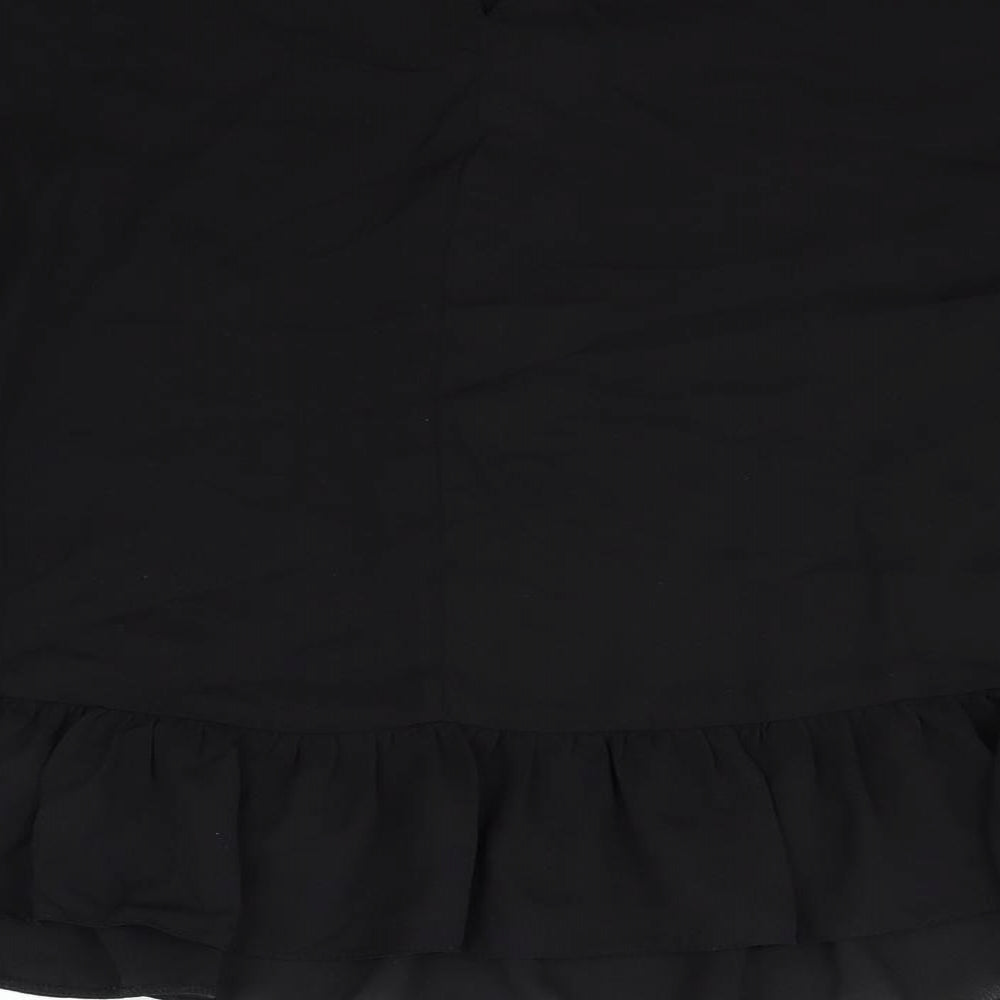 ASOS Womens Black Basic Blouse Size 14 - washable marks