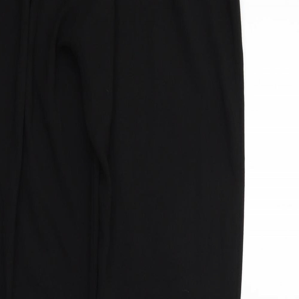 Primark Womens Black Trousers Size 10 L28 in