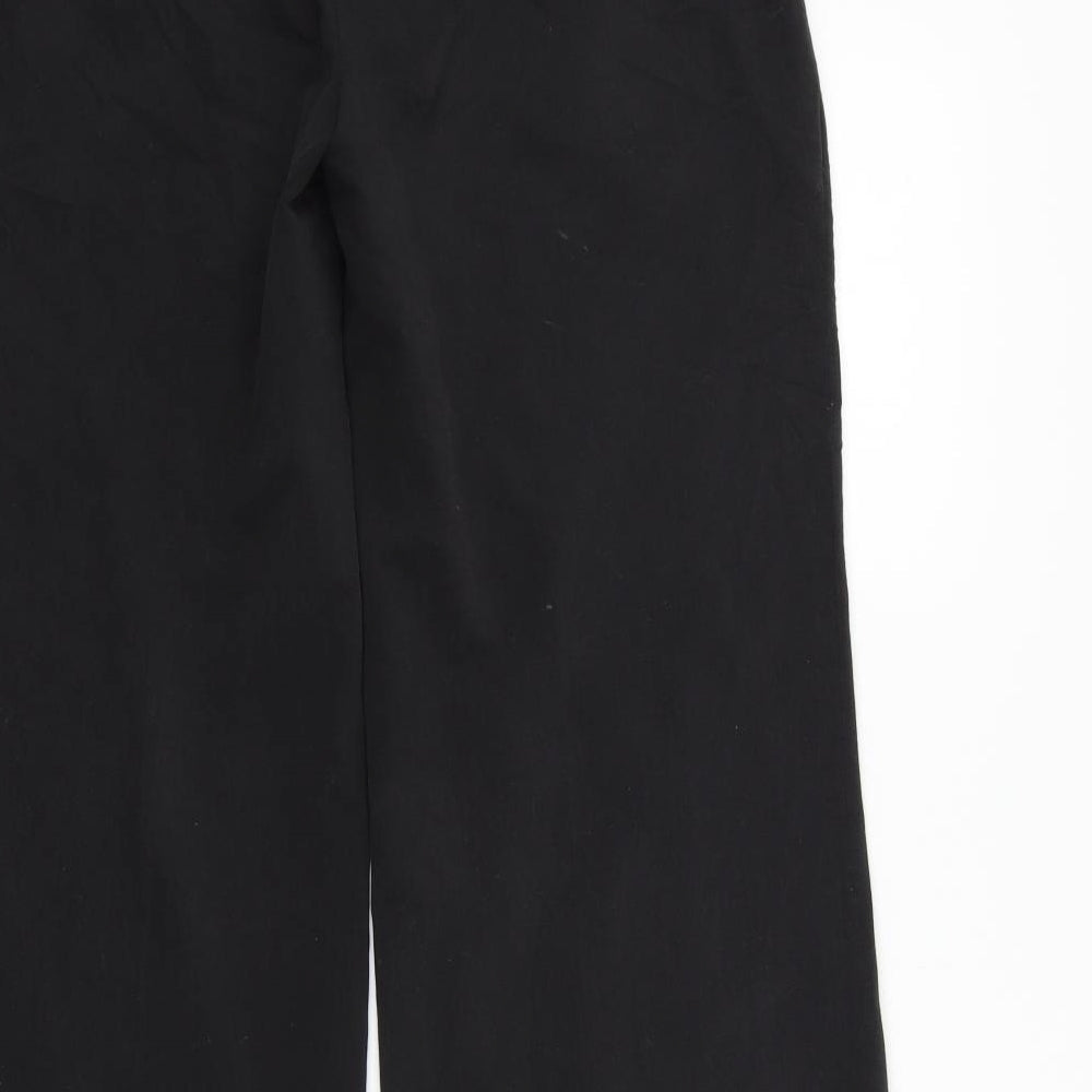 Dorothy Perkins Womens Black Trousers Size 10 L26 in