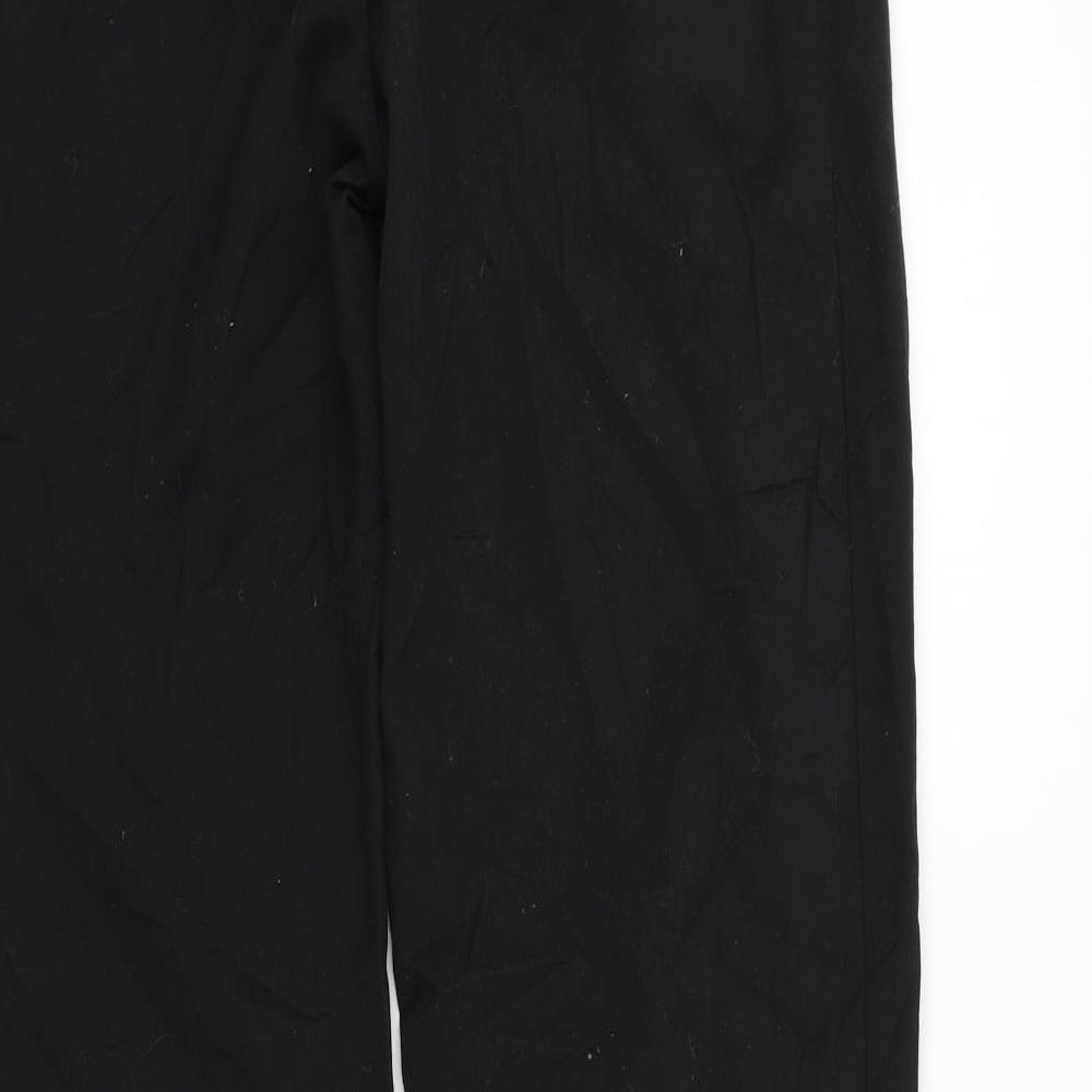 Workwear Womens Black Trousers Size 32 in L31.5 in
