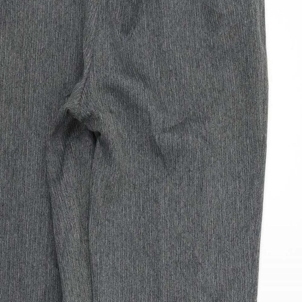 Marks and Spencer Womens Green Trousers Size 16 L29 in