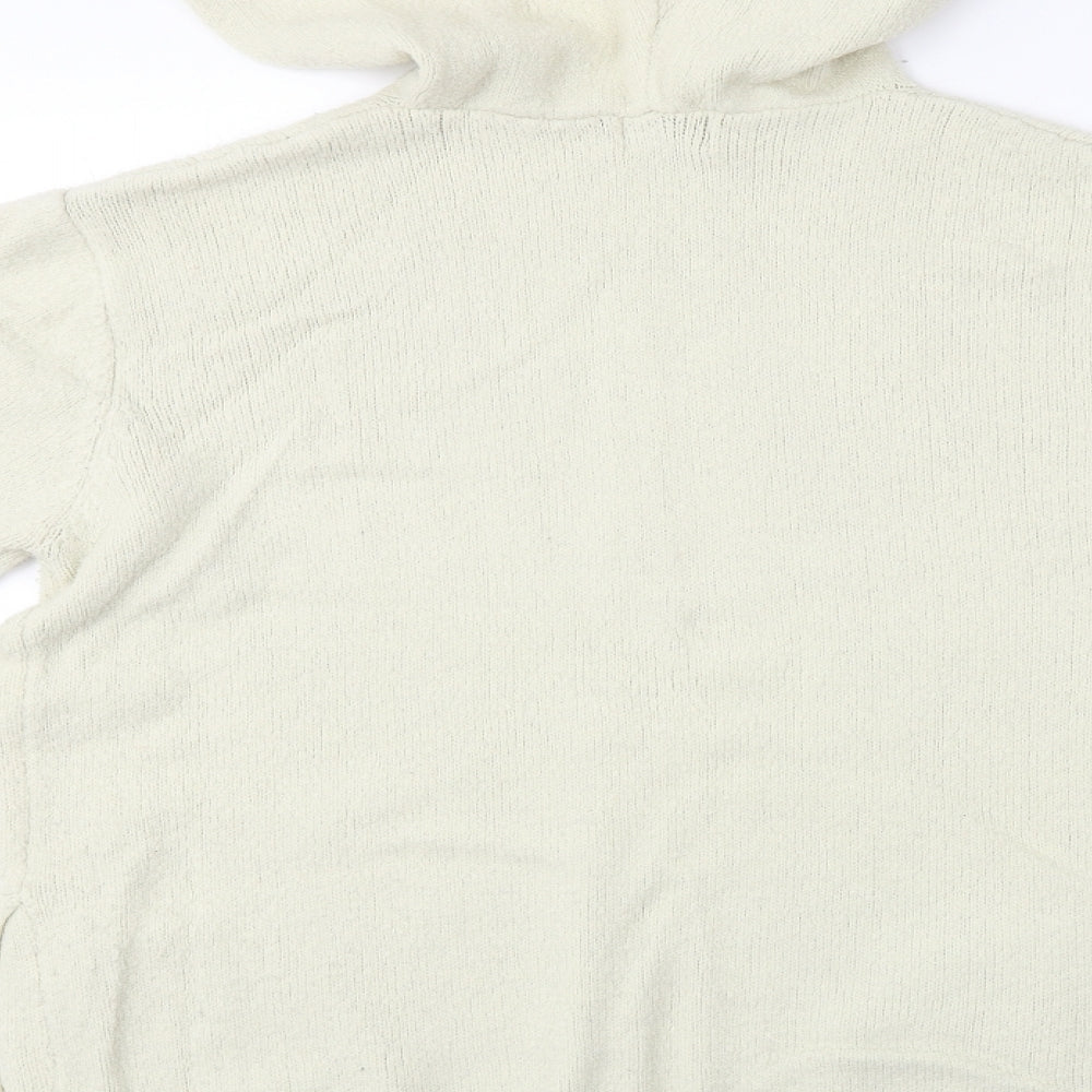 Apricot Womens Beige Pullover Hoodie Size 16
