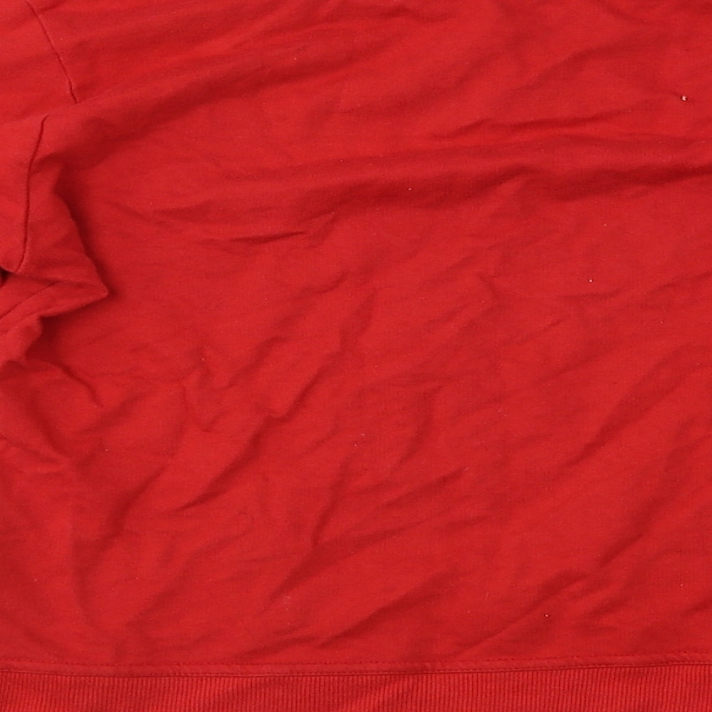 Peacocks Womens Red Basic T-Shirt Size S
