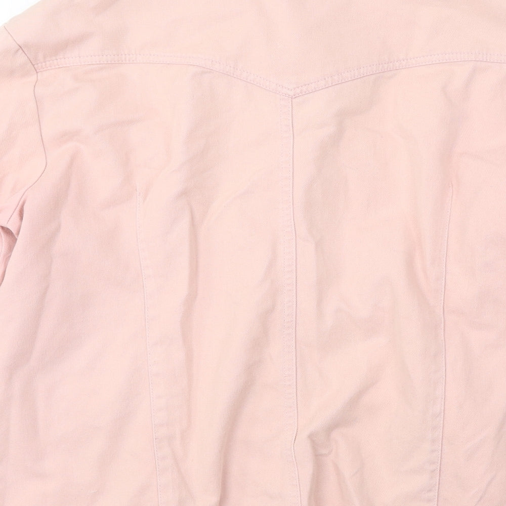 Jumper Womens Pink Jacket Coat Size 14