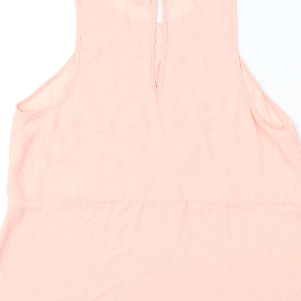 e-lady Womens Pink Basic Blouse Size XL