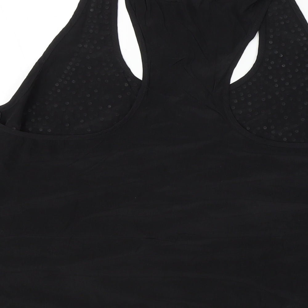 Stirling Womens Black Basic Blouse Size XL