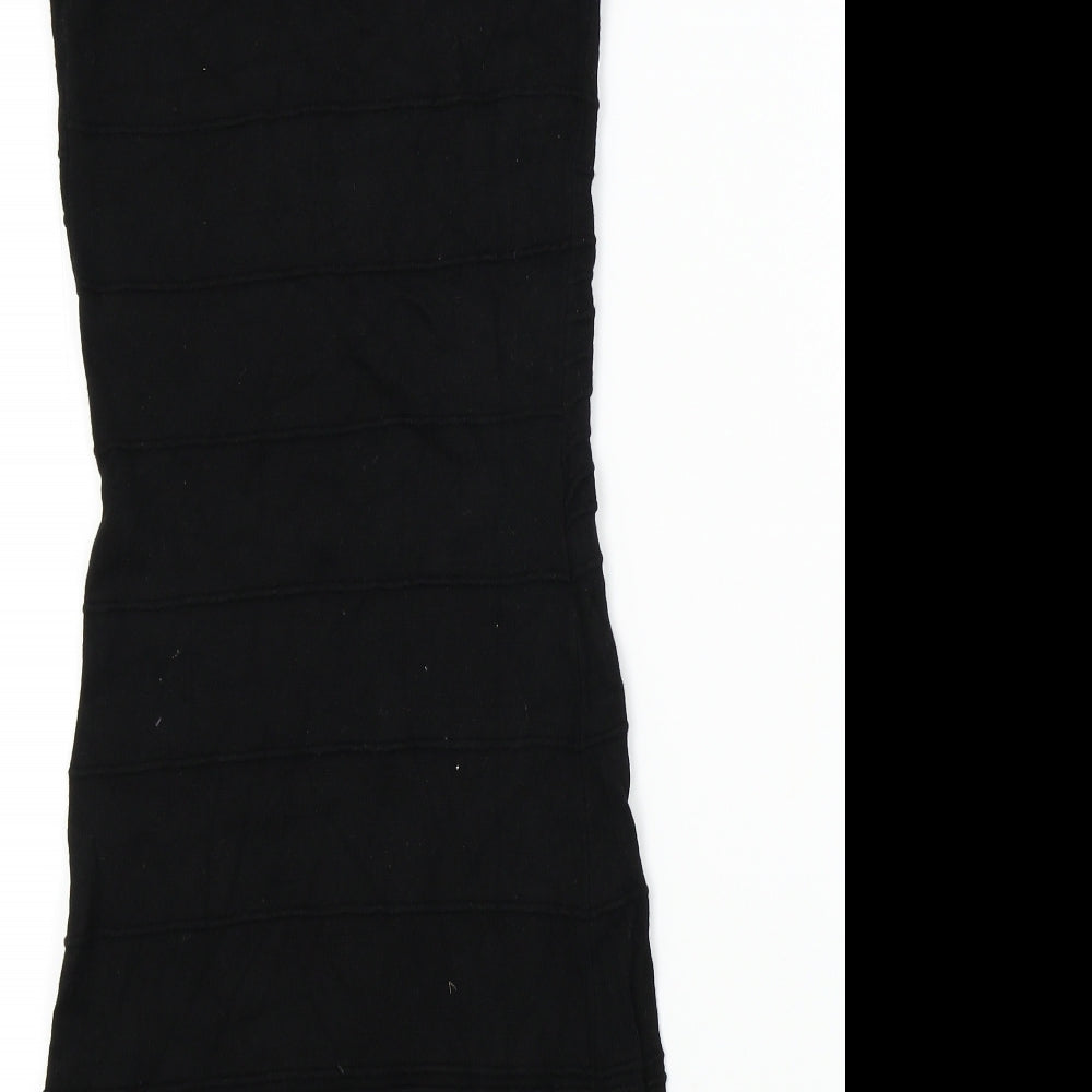 H&M Womens Black A-Line Size 6