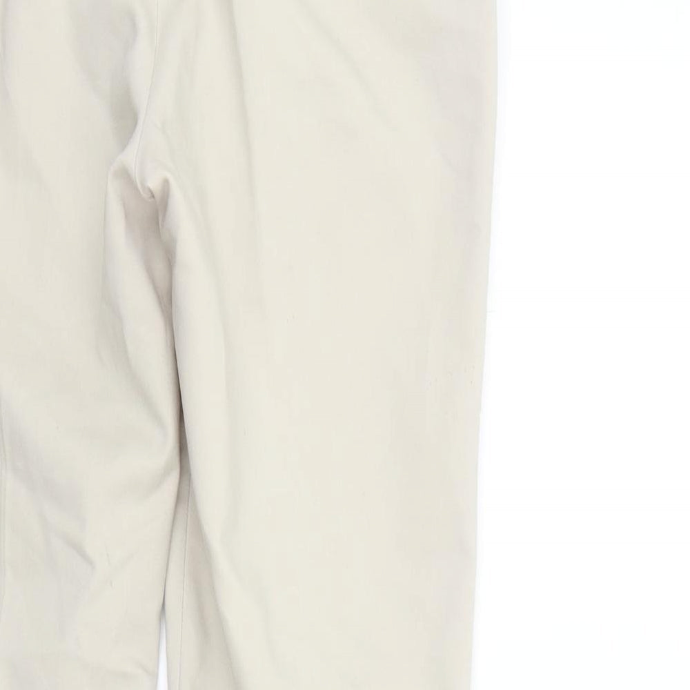 H&M Womens Beige Trousers Size 36 L26 in