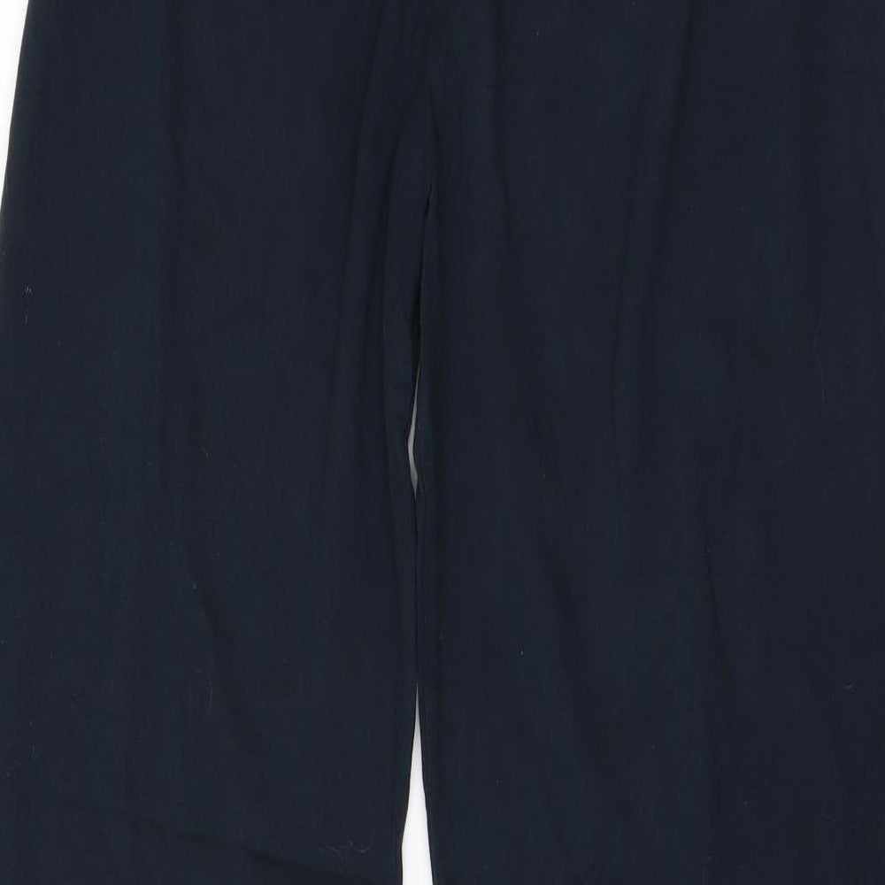 first Womens Blue Trousers Size M L30 in