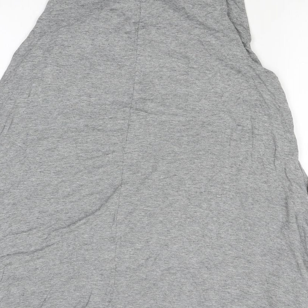 H&M Womens Grey Tunic Tank Size S