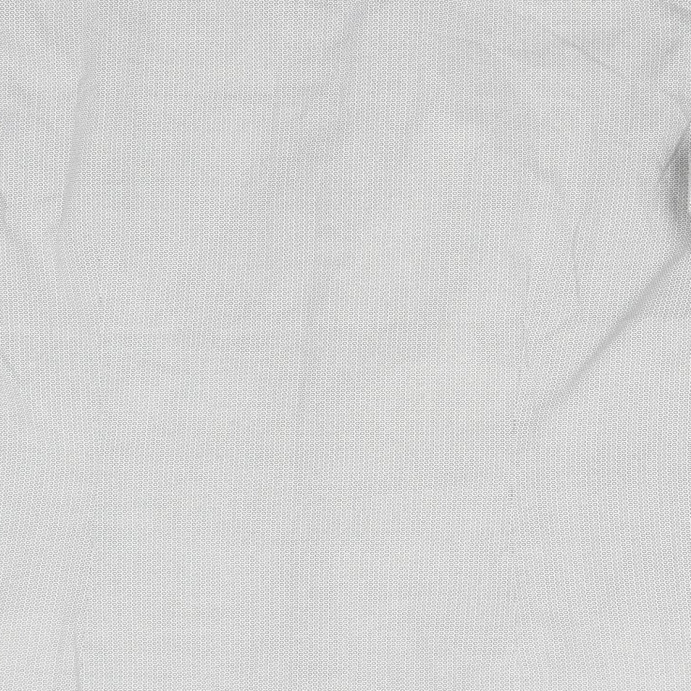 Cedarwood State Mens Grey Dress Shirt Size 14.5