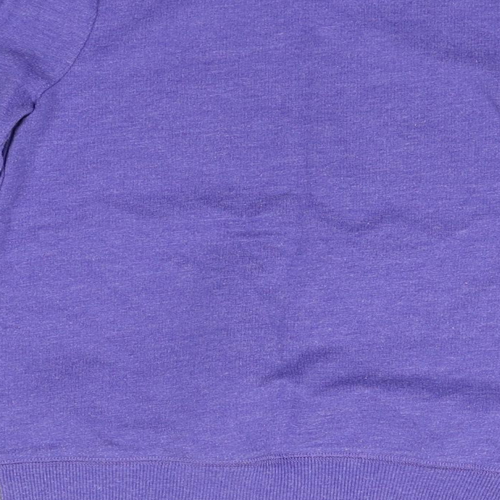 George Girls Purple Pullover Sweatshirt Size 8-9 Years - Moshi Monsters